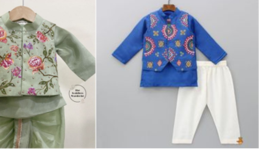 "Festive Fashion for Kids: Top Trends in Kurtas for Boys and Girls"